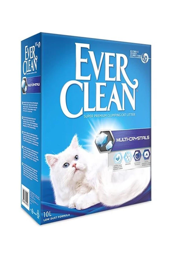 Ever Clean Multi Kristal (Agır İdrar Problemi)Kedi Kumu 10 Litre