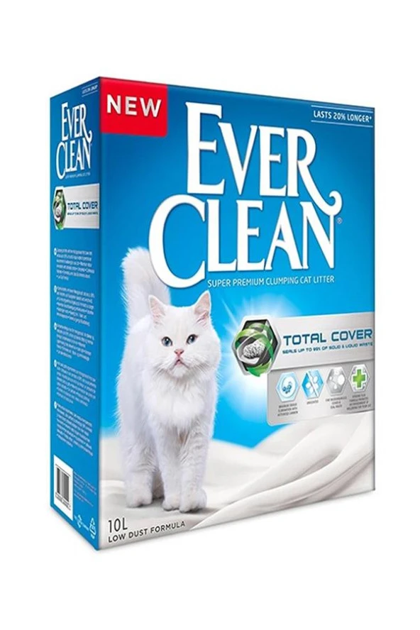 Ever Clean Total Cover (Doğal )Kedi Kumu 10 Lt