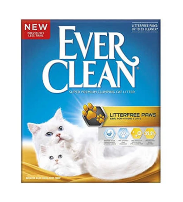 Ever Clean Litter Free Paws(Patilere Yapışmayan) Kedi Kumu 10 Lt