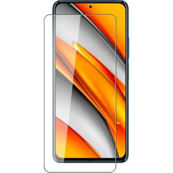 Vivo V30 (V2318) Uyumlu Tamperli Cam Ekran Koruyucu Çentiksiz Düz Cam