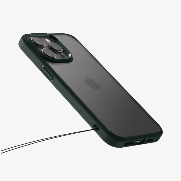 SPİGEN APPLE İPHONE 14 PRO MAX KILIF ULTRA HYBRİD ABYSS GREEN - ACS04821 - 3