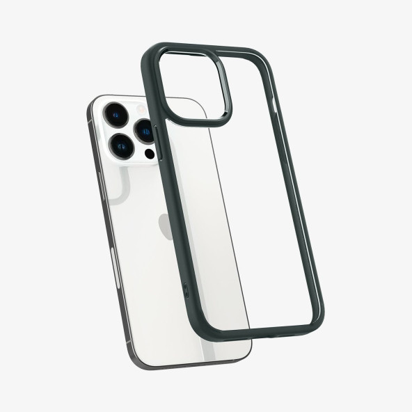 SPİGEN APPLE İPHONE 14 PRO MAX KILIF ULTRA HYBRİD ABYSS GREEN - ACS04821 - 5
