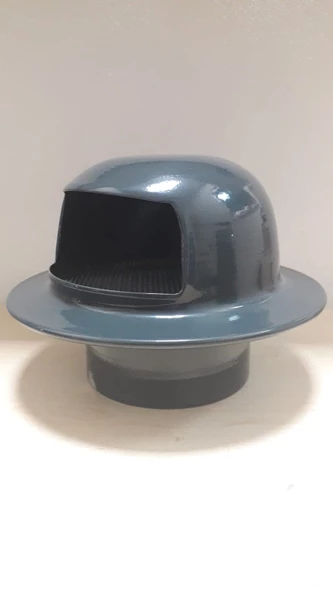 TEMMENFEZ FAN MENFEZİ MUTFAK ASPİRATÖR ÇIKIŞI RÜZGAR ÖNLEYİCİ TEREKLİ İÇ ÇAP 100 MM - 4