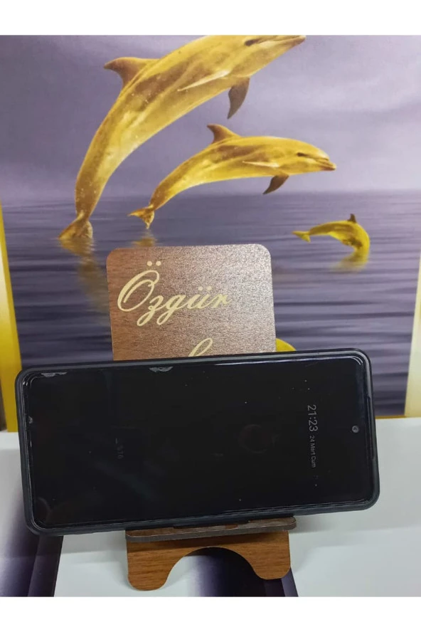HYL Isme Özel Dekoratif Telefon Tutacağı - 3