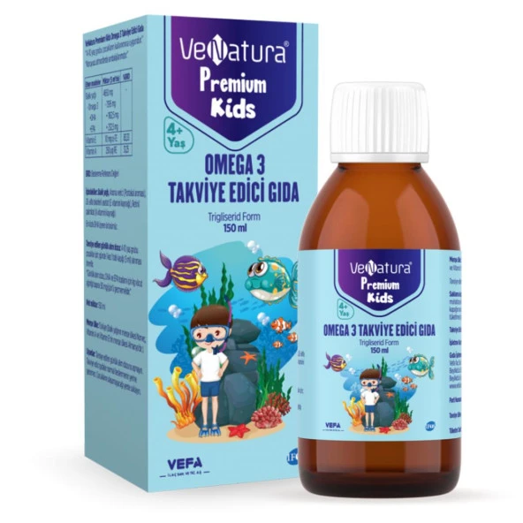 VENATURA PREMIUM KIDS OMEGA3 150 ML