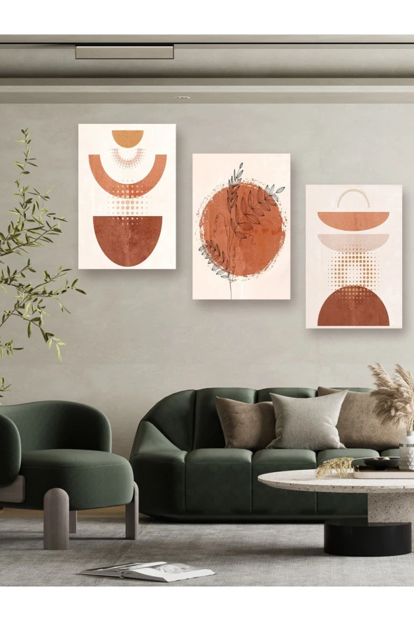 YALOVA SHOP Modern Sanatsal Uv Baskı Mdf Art Tablo Evinize Şıklık Katın Minimalis Art 40x30 - Resim 2