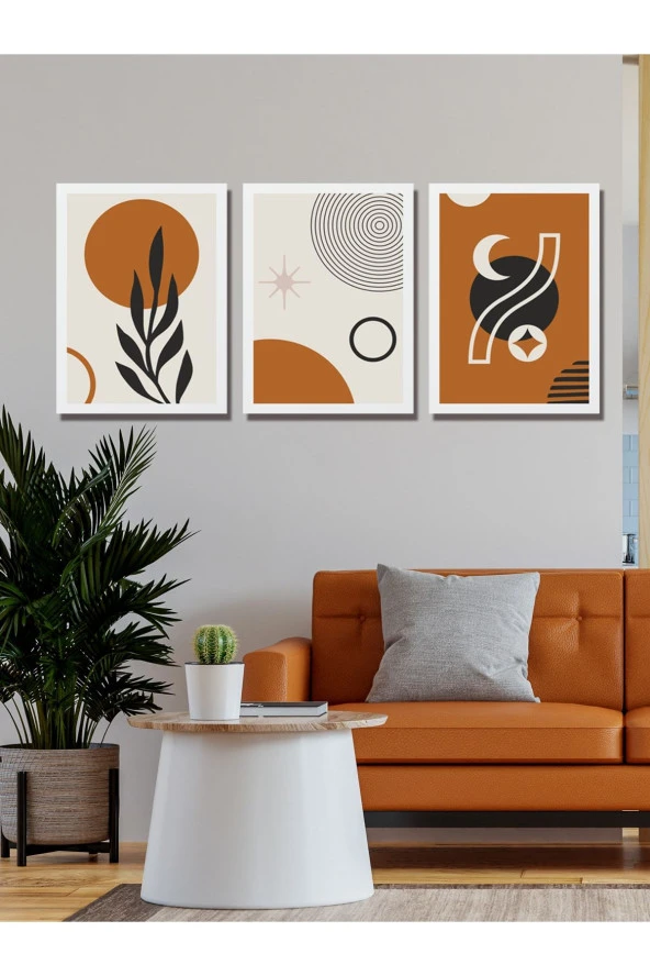 HYL Modern Sanatsal Uv Baskı Mdf Art Tablo Evinize Şıklık Katın Minimalis Art 30x20 - 3