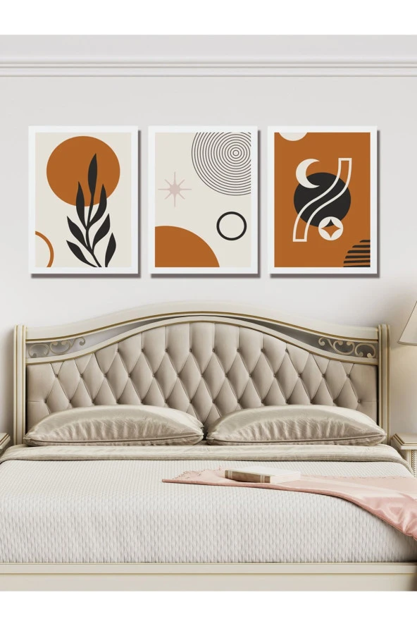 HYL Modern Sanatsal Uv Baskı Mdf Art Tablo Evinize Şıklık Katın Minimalis Art 40x30 - Resim 4