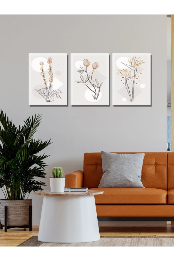 HYL Modern Sanatsal Uv Baskı Mdf Art Tablo Evinize Şıklık Katın Minimalis Art 30x20 - Resim 5