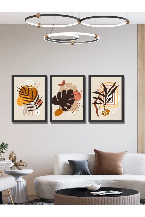 HYL Modern Sanatsal Uv Baskı Mdf Art Tablo Evinize Şıklık Katın Minimalis Art 40x30 - Resim 3