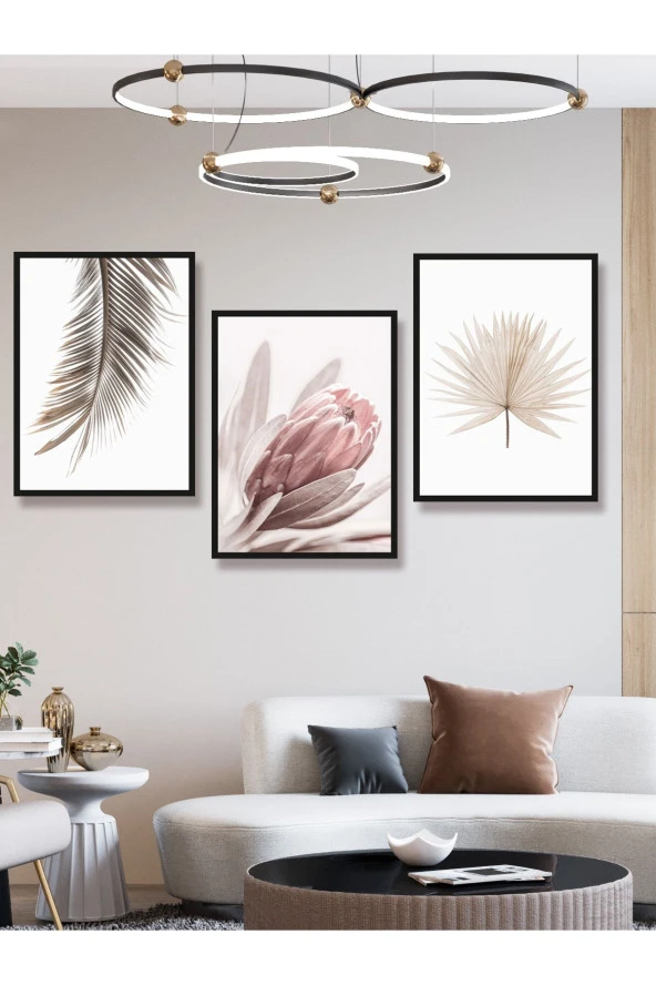 HYL Modern Sanatsal Uv Baskı Mdf Dekoratif Tablo - Resim 4