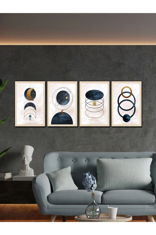 HYL Modern Sanatsal Uv Baskı Mdf Art Tablo Evinize Şıklık Katın 40x30 ürün görseli 1