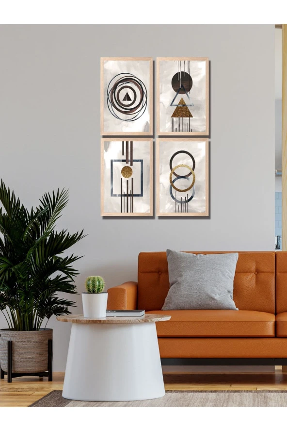 HYL Modern Sanatsal Uv Baskı Mdf Art Tablo Evinize Şıklık Katın - Resim 4