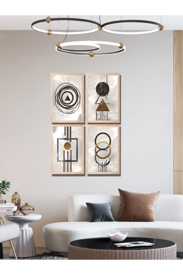 HYL Modern Sanatsal Uv Baskı Mdf Art Tablo Evinize Şıklık Katın - Resim 5