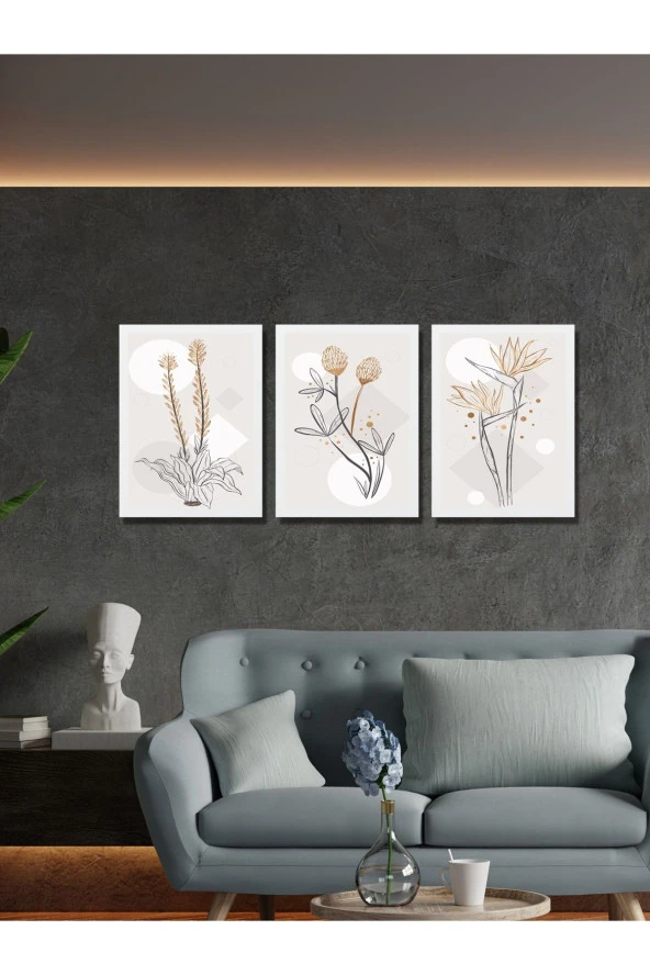 HYL Modern Sanatsal Uv Baskı Mdf Art Tablo Evinize Şıklık Katın Minimalis Art 30x20 ürün görseli 1