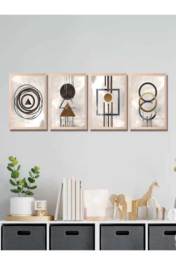 HYL Modern Sanatsal Uv Baskı Mdf Art Tablo Evinize Şıklık Katın - Resim 2