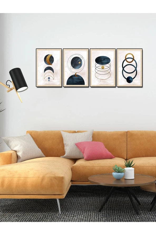 HYL Modern Sanatsal Uv Baskı Mdf Art Tablo Evinize Şıklık Katın 40x30 - Resim 2