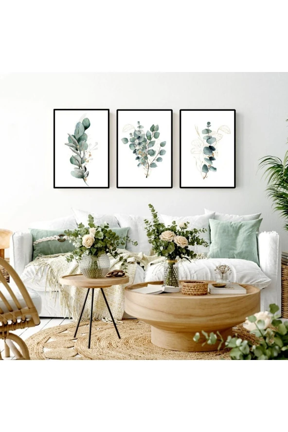 GİZEM SHOP Modern Sanatsal UV Baskı  Duvar Dekorasyon Tablo (Çerçeve Görünümlü)