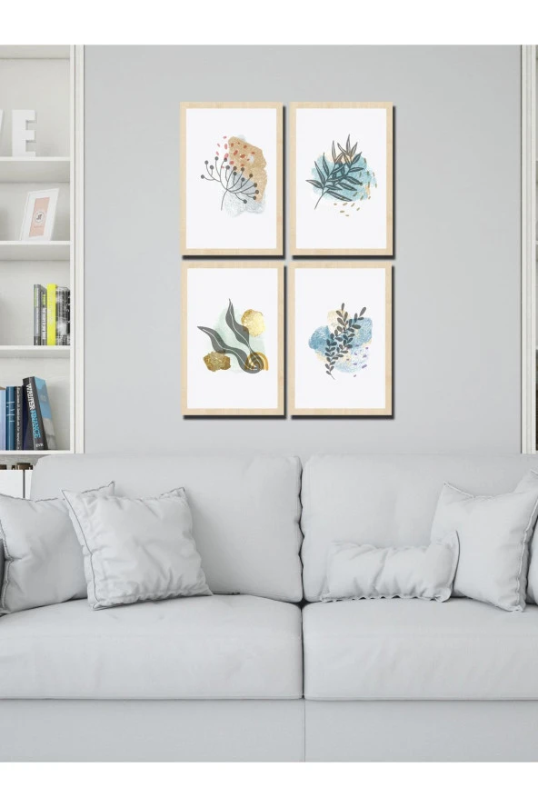 HYL Modern Sanatsal Uv Baskı Mdf Art Tablo Evinize Şıklık Katın 20x30 - Resim 3