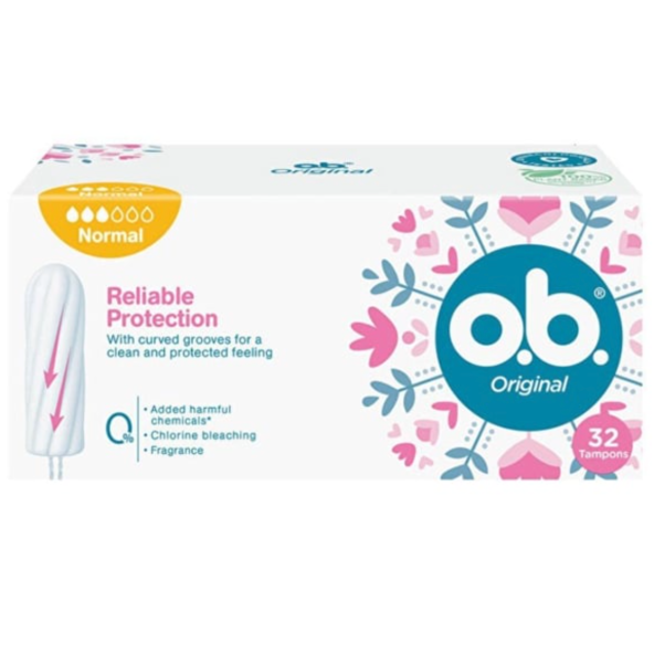 O.B. Original Normal Tampon 32li