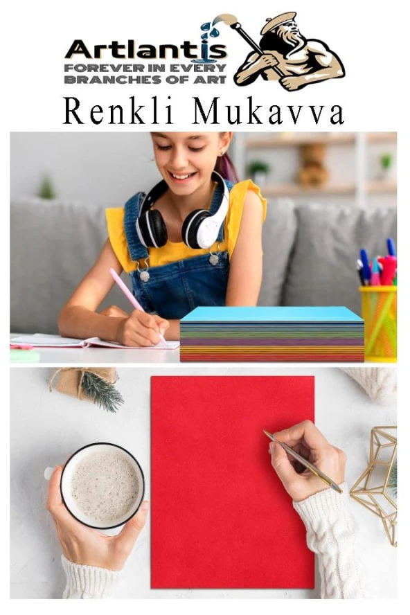 Renkli Mukavva 10 Renk 50x70 cm 1 Paket Sert Renkli Karton 1.0 mm Okul Okul Öncesi Anasınıfı Hobi Etkinlik - 3