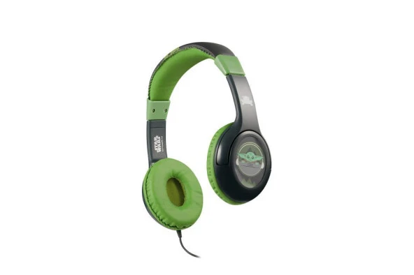 Kablolu Kulaklık Star Wars The Child Grogu Baby Yoda Çocuk Kulaklığı Lisanslı SW-10901-GR - Resim 2