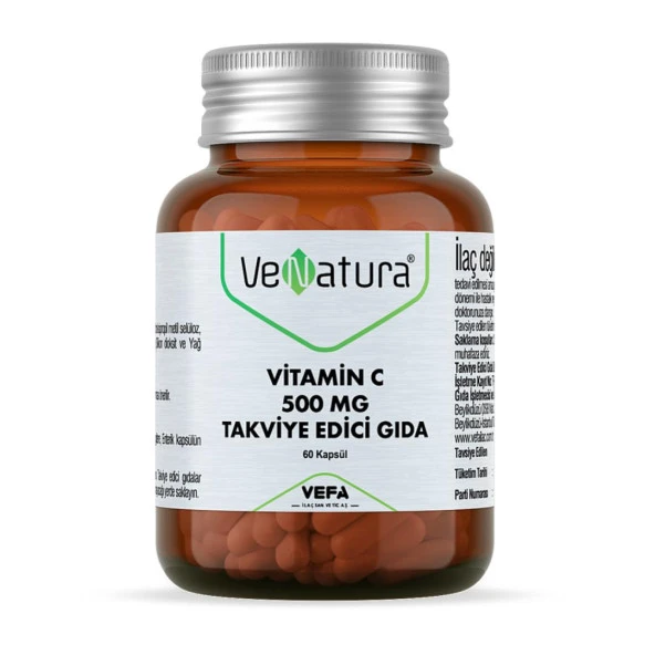 Venatura Vitamin C 500 Mg 60 Kapsül