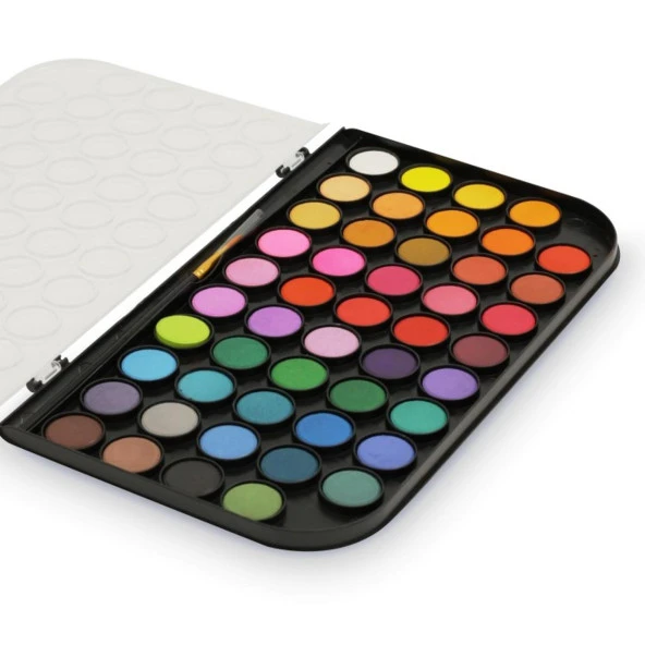 Rich Art-X Premium 48 Renk Sulu Boya Tableti Su Hazneli Fırça Hediyeli - Resim 2