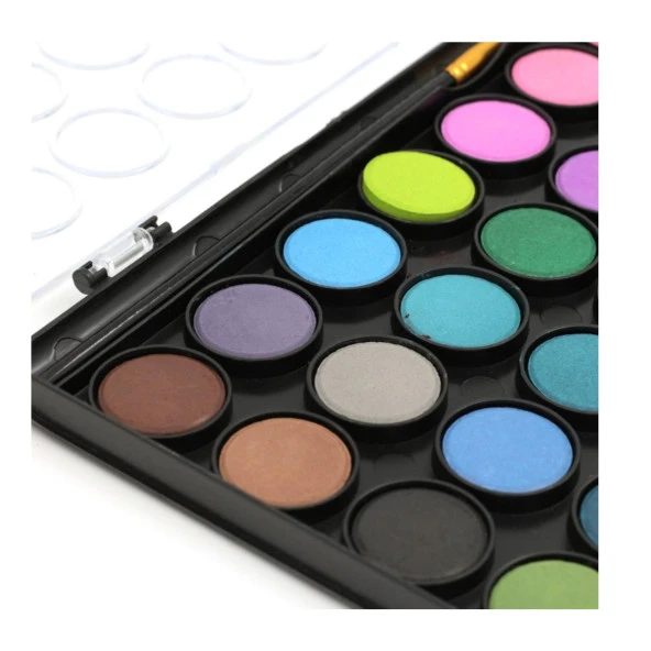 Rich Art-X Premium 48 Renk Sulu Boya Tableti Su Hazneli Fırça Hediyeli - Resim 4