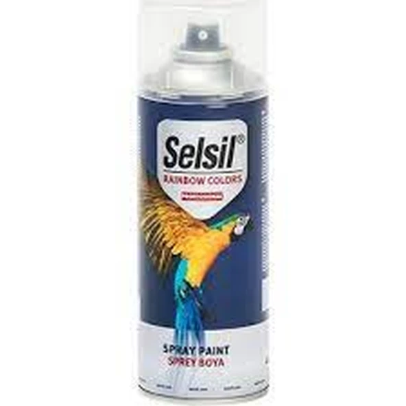 Selsil Sprey Boya Mat Siyah
