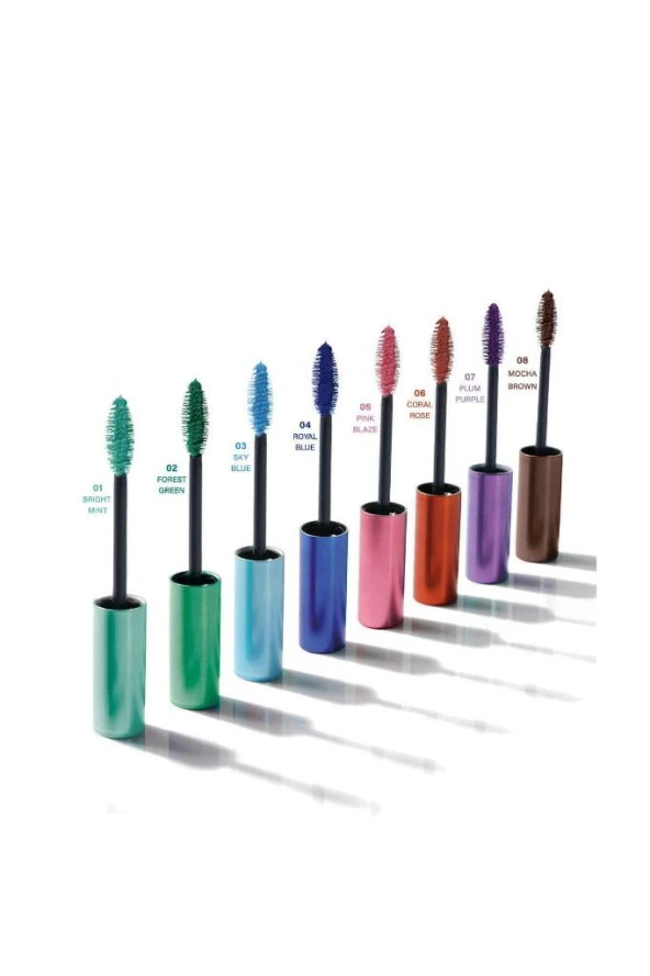 Golden Rose Flash Lash Colered Mascara No:03 Sky Blue - Renkli Maskara - 4