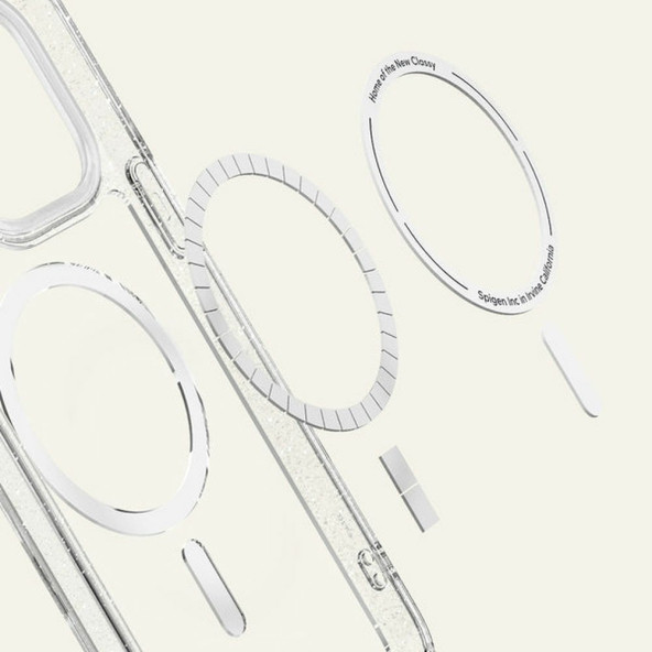 iPhone 14 Pro Max Kılıf Ciel by Cyrill Shine Mag (MagSafe) Kılıf-Glas.tR Slim HD (2 Adet) 3600 Cam Ekran Koruyucu - 6