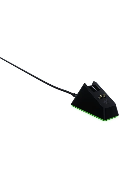 RAZER   Mouse Dock Chroma - Kablosuz Fare Şarj Dock Chroma RGB (Şarj mu RGB Aydınlatmalı Manyetik Dock,