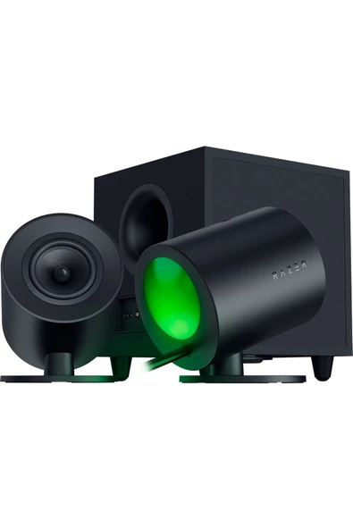 RAZER   Nommo V2 - Kablolu 2.1 Oyuncu Hoparlörü (THX Uzamsal Ses) Siyah - 3