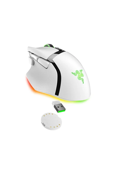 RAZER Basilisk V3 Pro Kablosuz Mouse Beyaz - 5