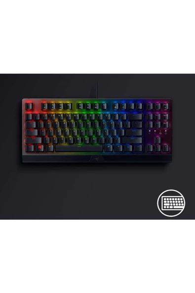 Razer BlackWidow V3 TKL Green Switch Türkçe RGB Mekanik Gaming Klavye (RZ03-03491000-R3L1) - 4