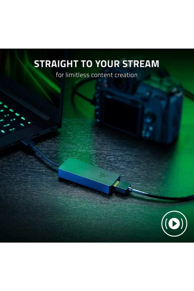 RAZER   Ripsaw X 4K  FPS Akışı için 4K Kamera Bağlantı Noktalı USB Kayıt Kartı - 6
