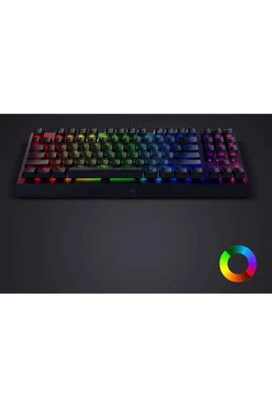 Razer BlackWidow V3 TKL Green Switch Türkçe RGB Mekanik Gaming Klavye (RZ03-03491000-R3L1) - 3