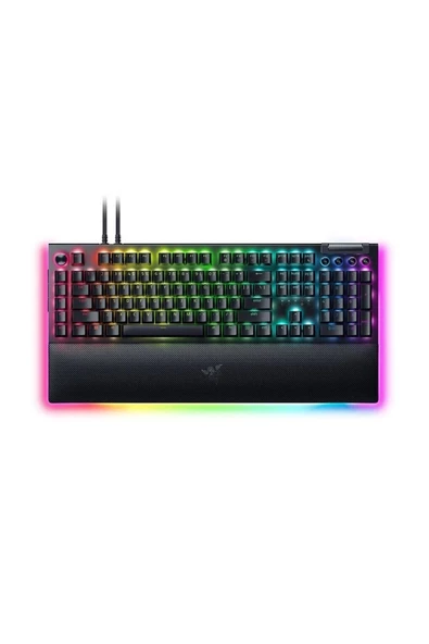 RAZER   Blackwidow V4 Pro Green Switch RGB Mekanik İngilizce Gaming Klavye - Resim 2