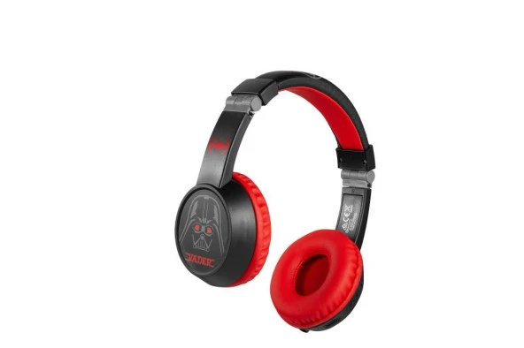 Star Wars Darth Vader Bluetooth Kulaklık Mikrofonlu Kablosuz Çocuk Kulaklığı Lisanslı SW-9938-VDR - 2