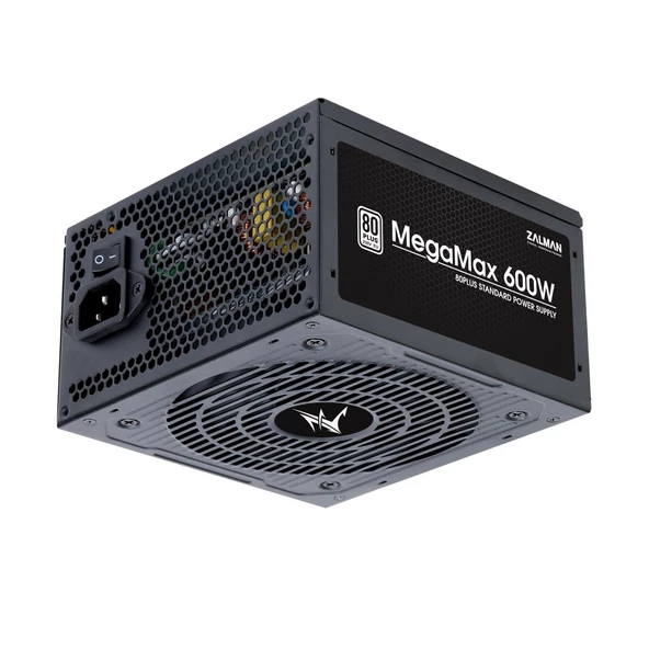 ZALMAN MEGAMAX 600W ZM600-TXII 80+ STANDARD POWER SUPPLY - 2
