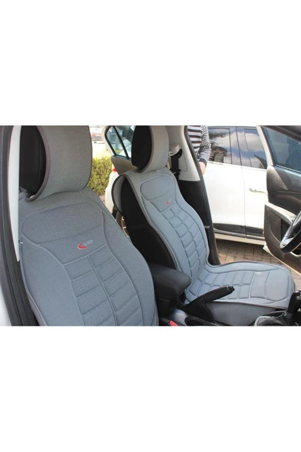 Volkswagen Jetta Gri Oto Koltuk Minderi Ortopedik 5'li Set Comfort - 1