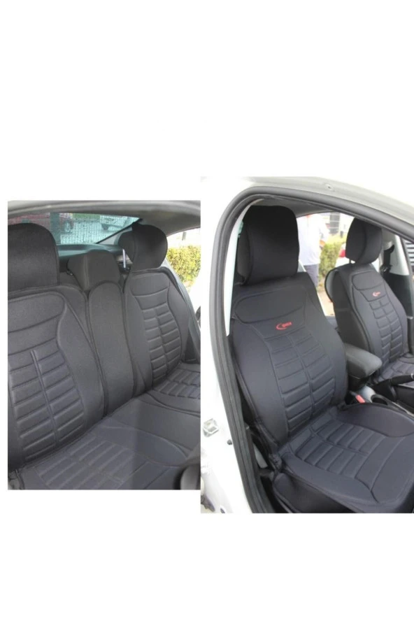 Chery Tiggo Siyah Oto Koltuk Minderi Ortopedik 5'li Set Comfort