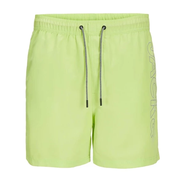 Jack & Jones 12253118 Jpstfiji Jjswim Double Logo Sn Ly Yeşil