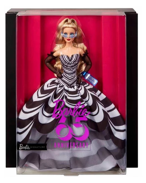 Barbie Mavi Safir 65. Yıl Dönümü Bebeği HRM58