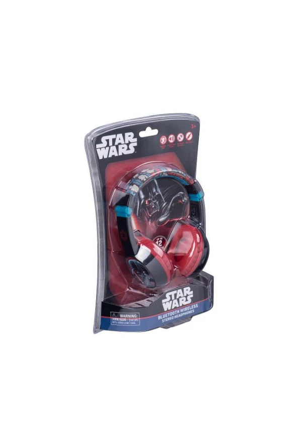 Star Wars Darth Vader R2-D2 Artoo-Deetoo Droid Bluetooth Kulaklık Mikrofonlu Kablosuz Çocuk Kulaklığı Lisanslı SW-9938-DS - 2