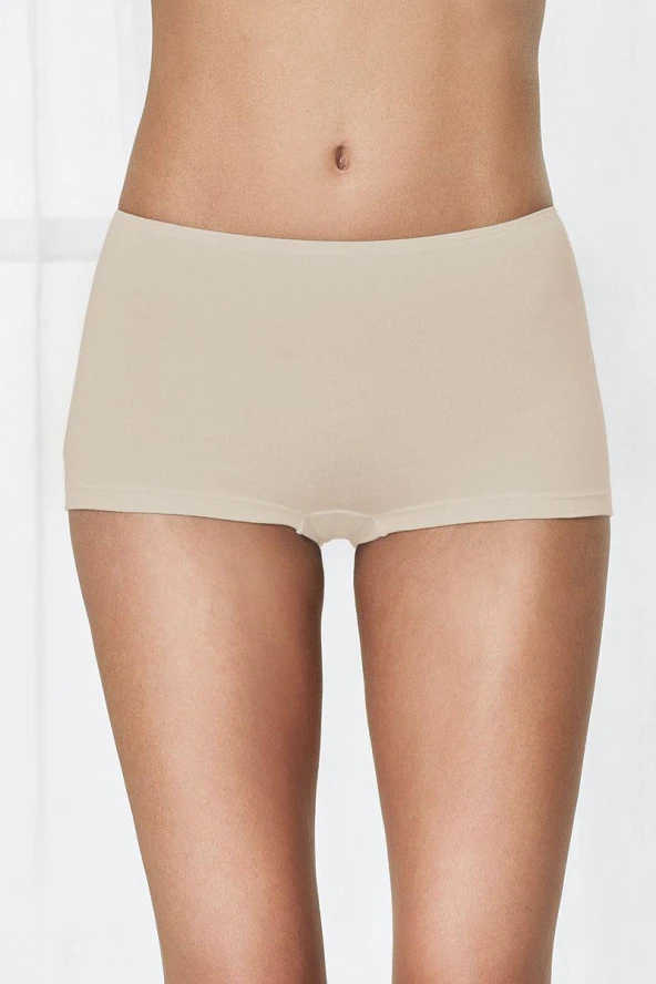 Antibakteriyel Bambu Bayan 3'lü Boxer - Resim 2