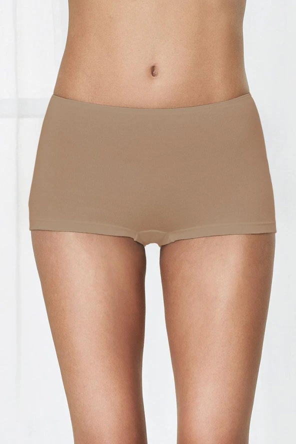 Antibakteriyel Bambu Bayan 3'lü Boxer - Resim 3