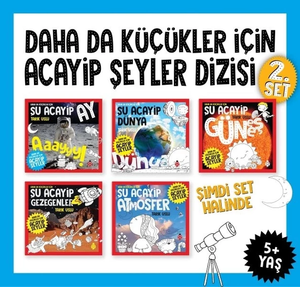 Daha Da Küçükler İcin Acayip Seyler Seti 2 (5 Kitap) - Resim 1