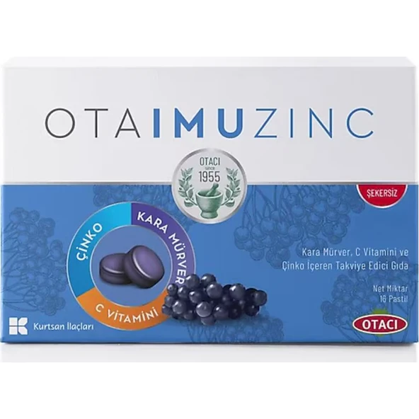 OTAIMUZINC 16 PASTİL ürün görseli 1
